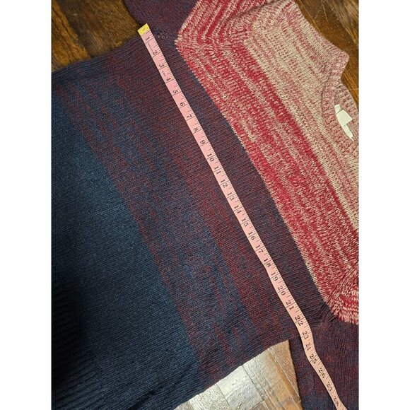 Colorful Space Dyed Stripes Oversized Cozy Sweater H&M LOGG - Picture 8 of 12